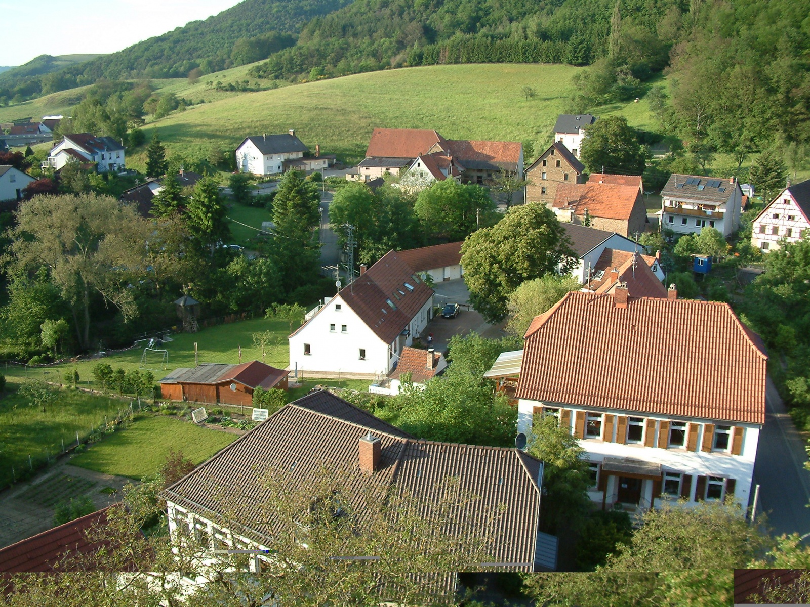 Blick vom Kirchturm Niederkirchen